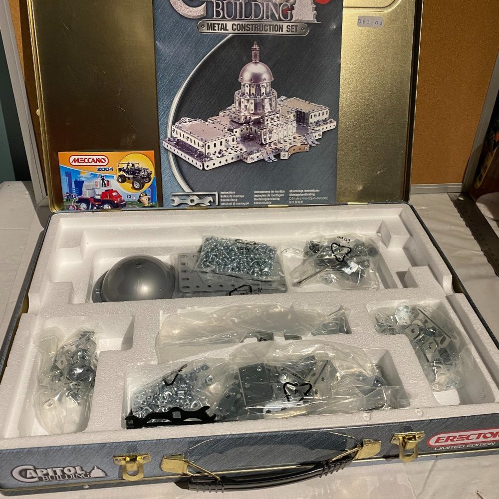 New Meccano Erector Limited Edition Capitol Bldg. - Picture 7 of 10